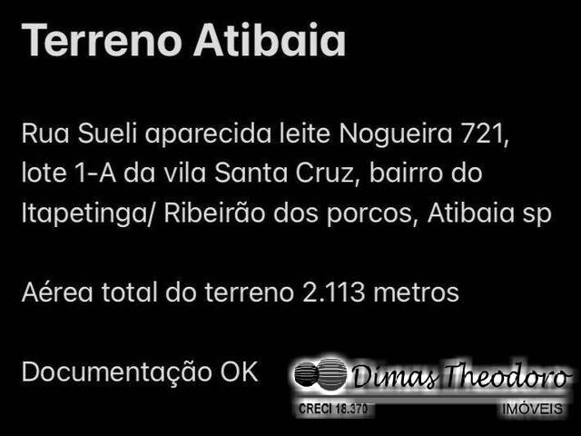 #2239 - Área para Venda em Atibaia - SP - 3