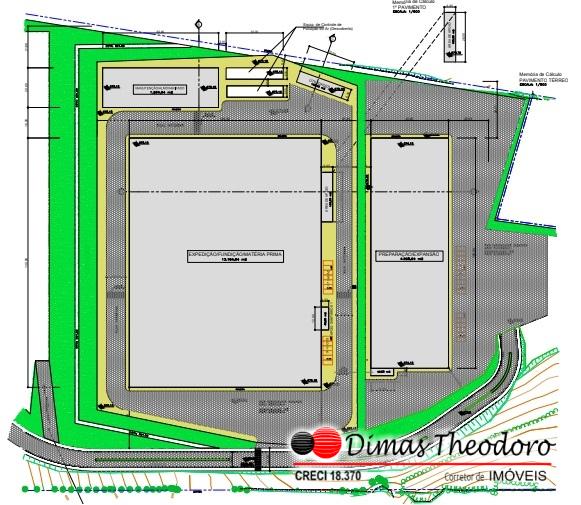 ÁREA 127.000 M² MOGI DAS CRUZES - PLANTA APROVADA